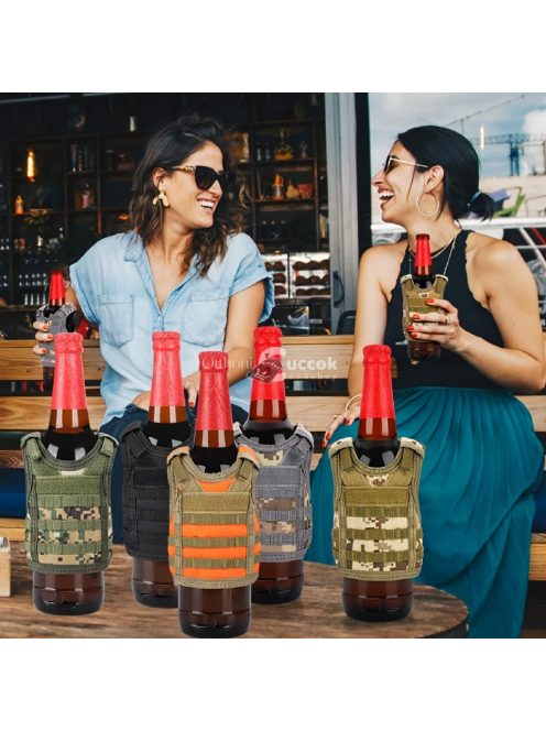 3 részes taktikai mini mellény palack szigetelő