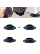 4db Anti-Vibrációs Mosógép Párna - Csúszásmentes, Zajcsökkentő Műanyag