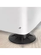 4db Anti-Vibrációs Mosógép Párna - Csúszásmentes, Zajcsökkentő Műanyag