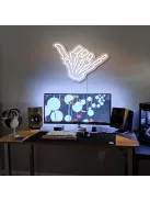 Shaka Gesztus LED Neon Tábla