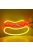 Hot Dog Fali LED neon éjszakai lámpa