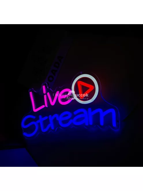 Élő Közvetítés Neon LED világítás