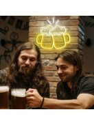 Sör alakú LED-es neon