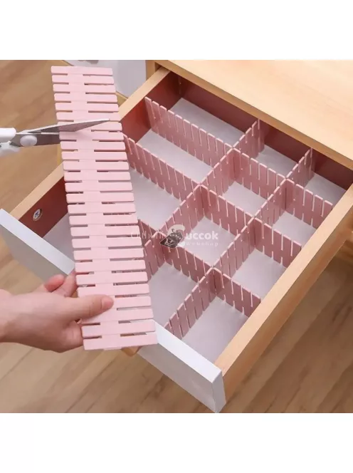 4 darabos Állítható Fiókszervező Készlet