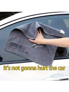   Prémium Autómosó Törölköző, Nem Hulló Mikroszálas Kétoldalú Autókendő