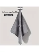 Prémium Autómosó Törölköző, Nem Hulló Mikroszálas Kétoldalú Autókendő