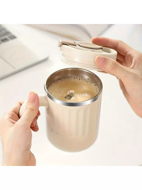 Stílusos Duplafalú Rozsdamentes Acél Termosz