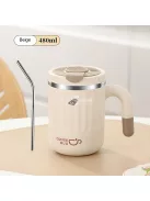 Stílusos Duplafalú Rozsdamentes Acél Termosz