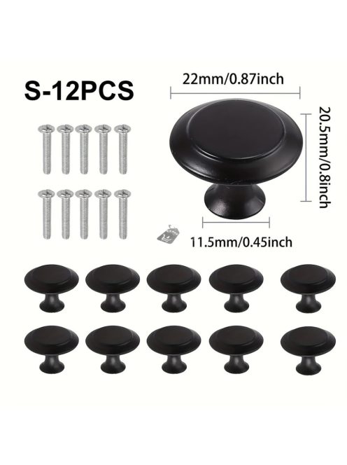 12 db szekrény nyitó fogantyú