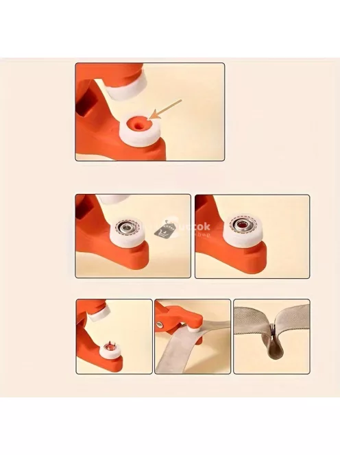 50 Készlet Rozsdamentes Acél Pattintógomb Készlet Fogóval