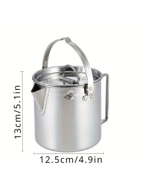 1.2L Tartós Fém Vízforraló,