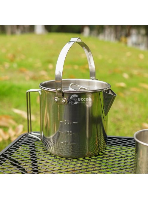 1.2L Tartós Fém Vízforraló,