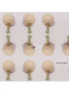 10db Fa Golyó Fiók Fogantyúk