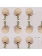 10db Fa Golyó Fiók Fogantyúk