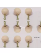 10db Fa Golyó Fiók Fogantyúk