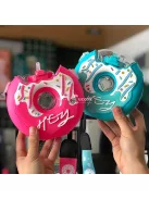 Fánk alakú kulacs zárható kupakkal