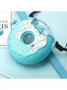 Fánk alakú kulacs zárható kupakkal