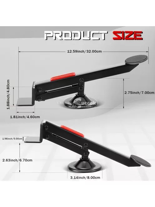 Heavy-Duty fém ajtóemelő, 360°-ban forgatható emelőkaros emelő szerszám