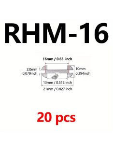 16 mm-80 mm fekete puha szirom alakú gumi védőhuzal