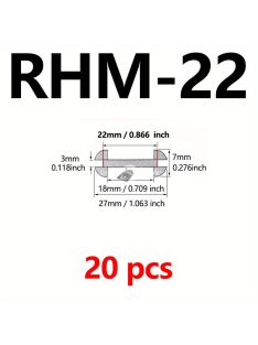 16 mm-80 mm fekete puha szirom alakú gumi védőhuzal