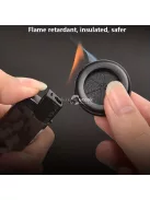 16 mm-80 mm fekete puha szirom alakú gumi védőhuzal