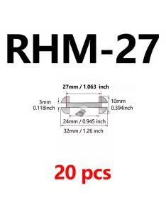 16 mm-80 mm fekete puha szirom alakú gumi védőhuzal