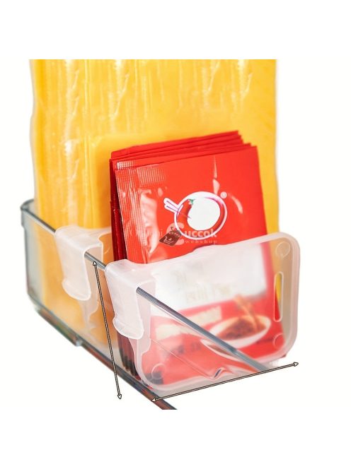 5db Többfunkciós Hűtőszekrény Oldalsó Ajtószervező Elválasztó