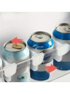 10db Átlátszó Hűtőszekrény elválasztó rekesz