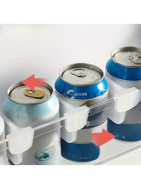 10db Átlátszó Hűtőszekrény elválasztó rekesz