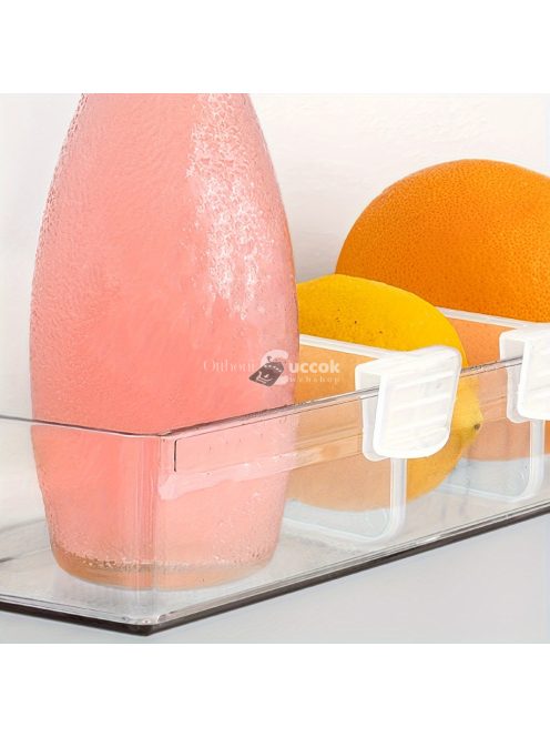 10db Átlátszó Hűtőszekrény elválasztó rekesz