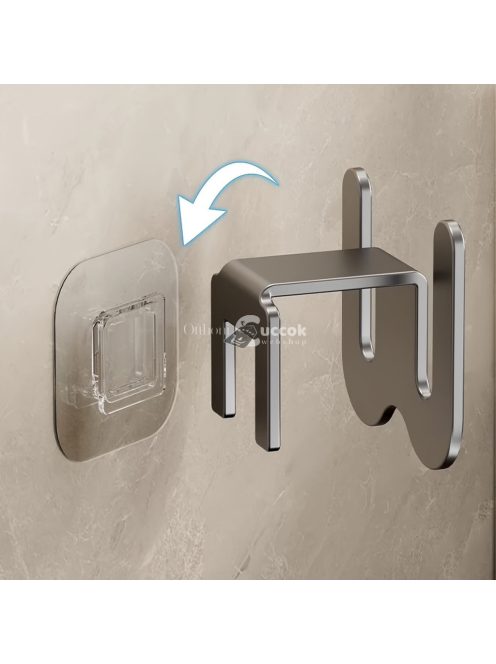 2db Öntapadós Falra Szerelhető Papucs Tartó