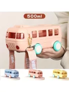 500 Ml-es Kreatív Busz Alakú kulacs gyerekeknek