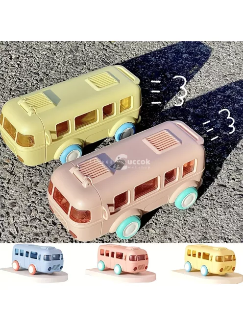 500 Ml-es Kreatív Busz Alakú kulacs gyerekeknek