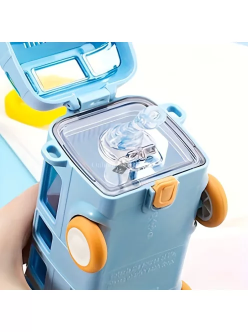 500 Ml-es Kreatív Busz Alakú kulacs gyerekeknek