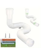 Rugalmas ereszcső toldalék esővíz elvezetéshez