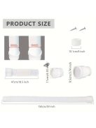 Rugalmas ereszcső toldalék esővíz elvezetéshez