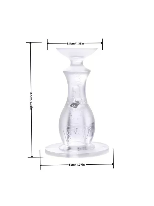 2db Lyukasztásmentes szilikon ajtódugó, ütközésgátló dugó