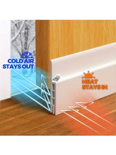   1 db szilikon ajtóhuzat-tömítő, időjárásálló ajtótömítés