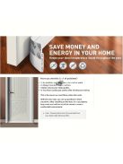 1 db szilikon ajtóhuzat-tömítő, időjárásálló ajtótömítés