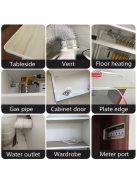 Öntapadó U-alakú TPE műanyag furnér élzáró