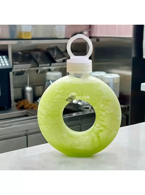 1 db 500 ml-es hőálló fánk alakú vizes palack