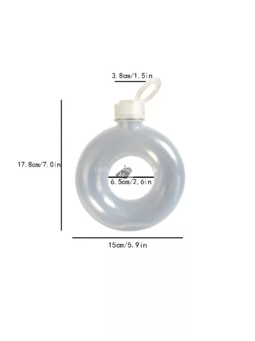 1 db 500 ml-es hőálló fánk alakú vizes palack