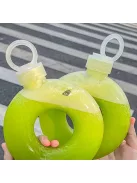 1 db 500 ml-es hőálló fánk alakú vizes palack