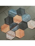 11db Színes öntapadó hatszögletű padlómatrica