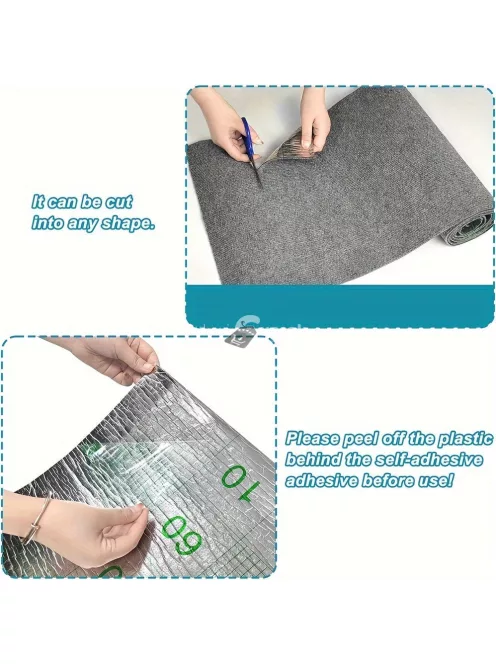 1 tekercses DIY csúszásmentes ragasztószőnyeg