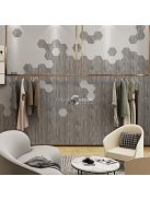 12db 3D DIY Retro És Egyszerű Faszemcsés Öntapadó Padlómatrica