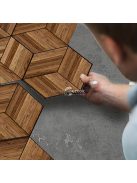 11db Hatszögletű padlómatrica, vízálló csúszásgátló lakberendezési matrica