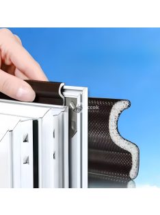   Öntapadó ajtó- és ablakszigetelő tömítőszalag - Szélálló, hangszigetelő, energiatakarékos szigetelés alumínium és acélkeretekhez