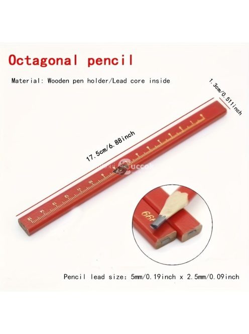 10Db Asztalos Ceruza