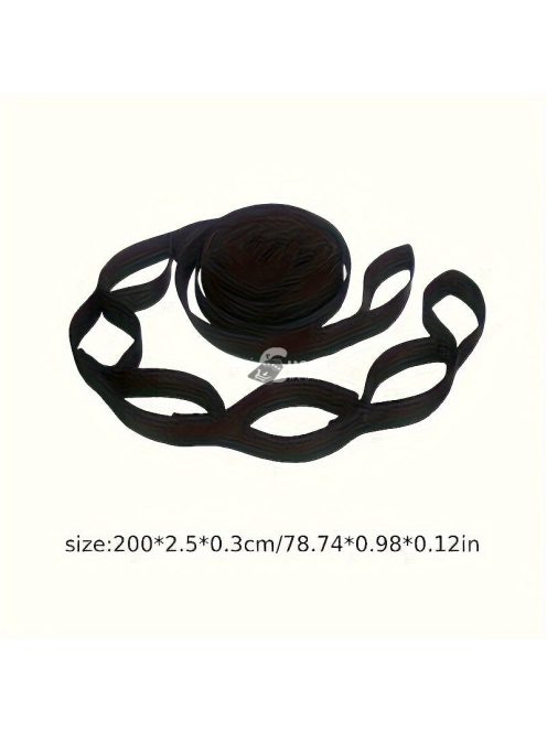 2 db időjárásálló függőágy-heveder állítható hurkokkal